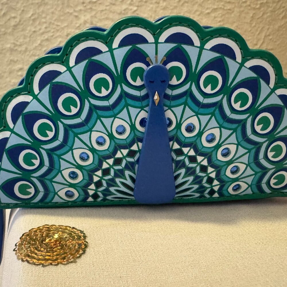 Kate Spade Peacock Coin Purse (NWOT)